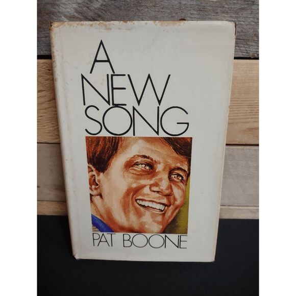 A New Song by Pat Boone Hardcover 1970 1st Edition, 2nd Printing - Autographed - Picture 1 of 4